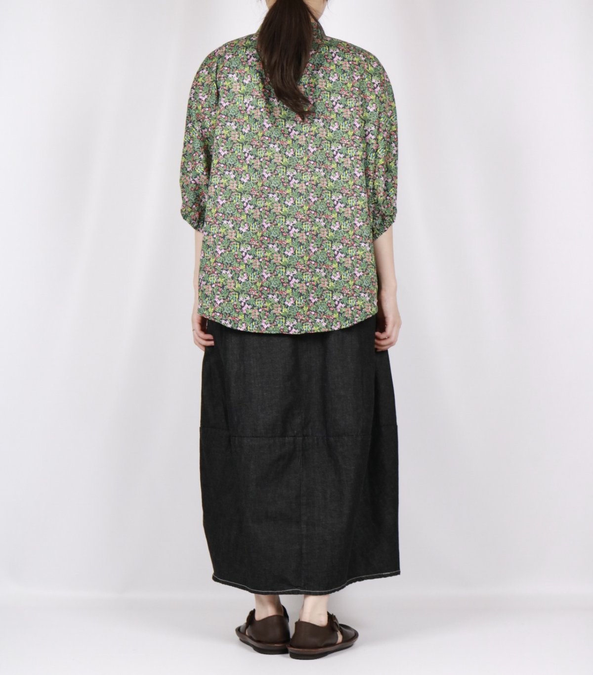 画像5: NARU 60ローンナイトガーデン　ターキーシャツ　 (5)