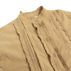 画像32: tumugu: ふわふわコットンタックフリルブラウス 2色 (32)