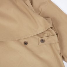 画像36: NARU 40/2コットンギャバ ショートトレンチコート　2色 (36)