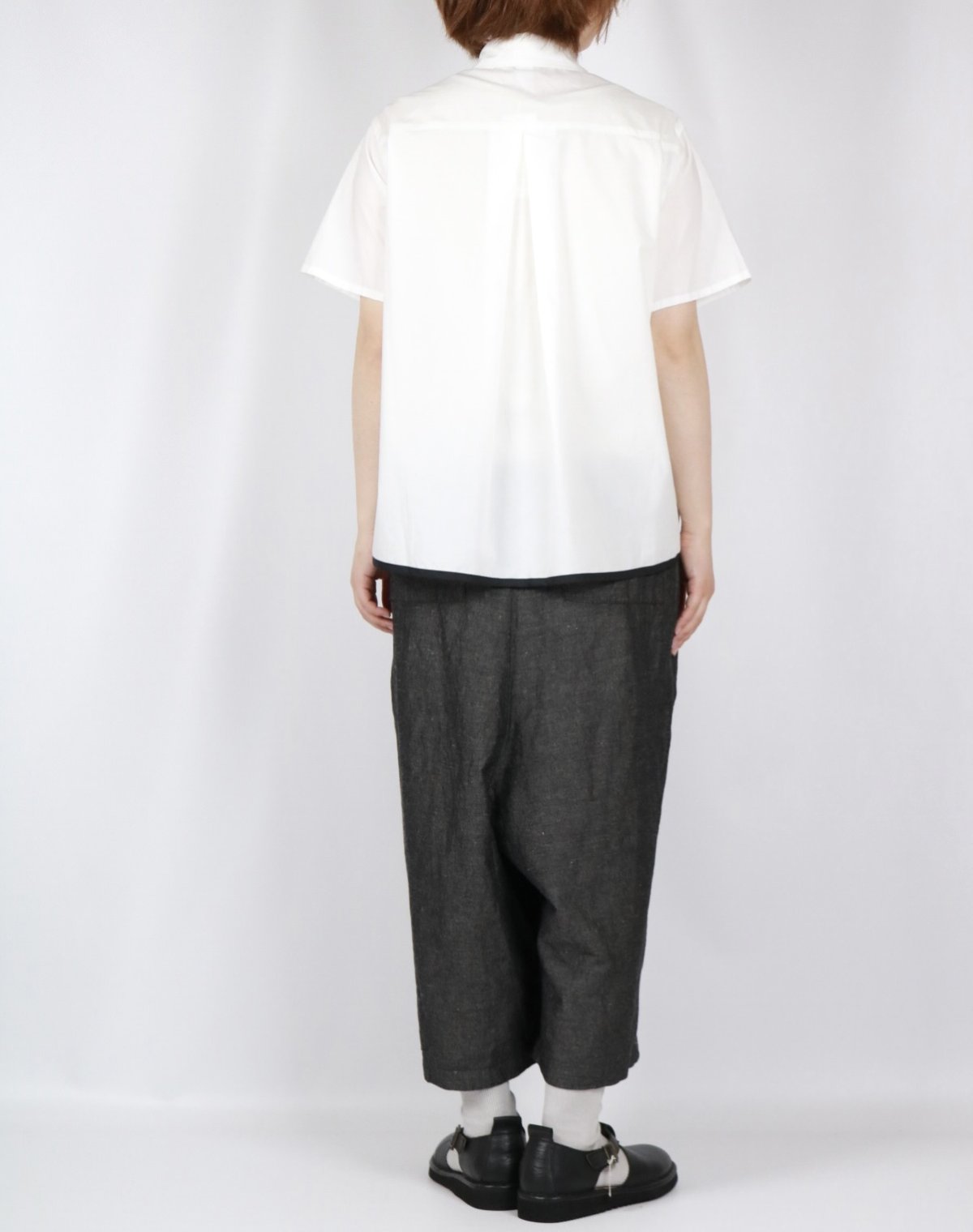 画像20: DIARIES　バイカラーヘムラインシャツ　2色 (20)