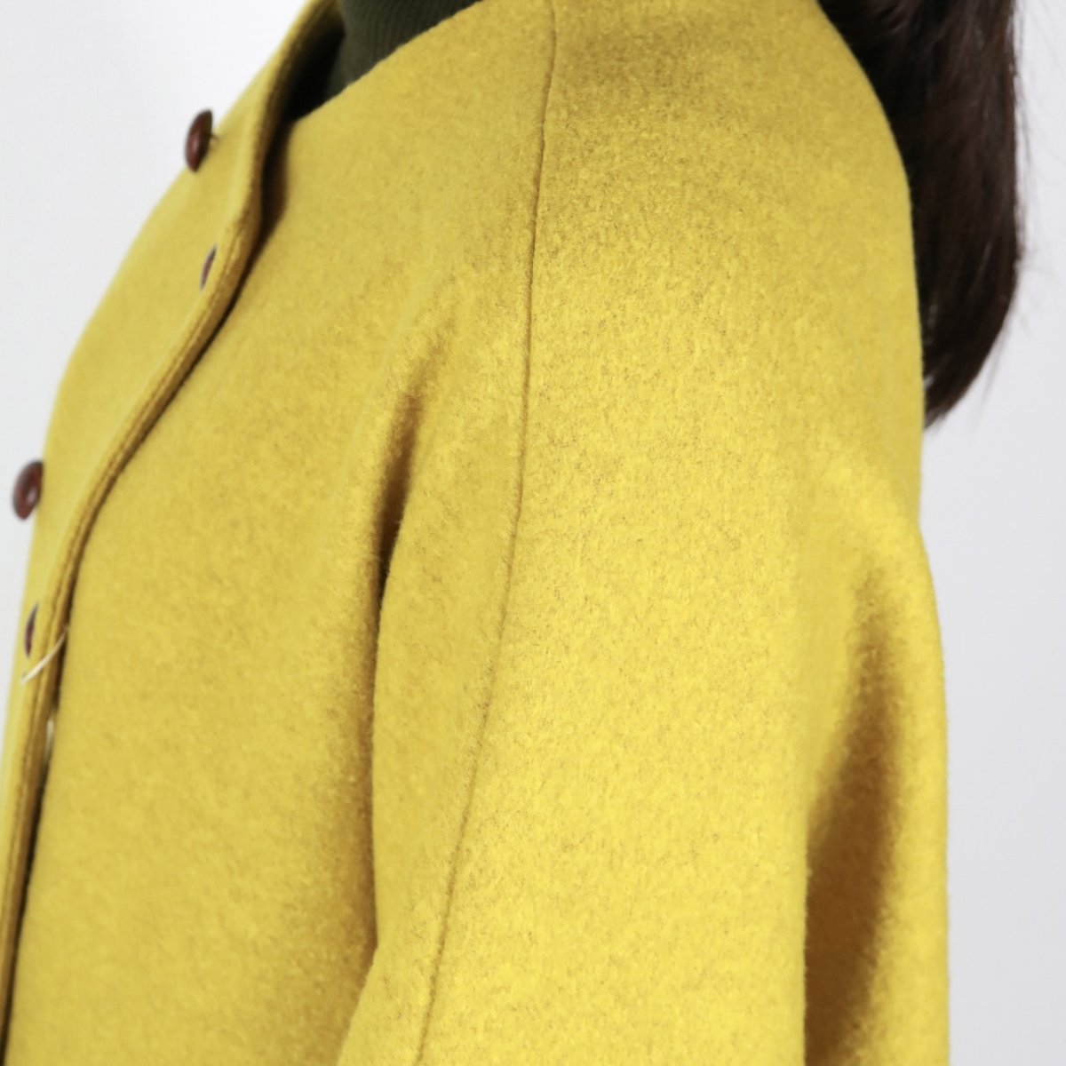 画像10: Vent d'ouest ウールソフト圧縮ノーカラーコート 4色 (10)