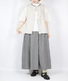 画像12: nachukara ナチュラル天竺袖コンビTシャツ　2色 (12)