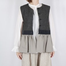 画像20: PONT DE CHALONS 付け衿フリルブラウス 2色 (20)