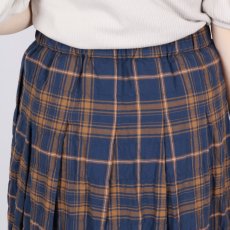 画像21: Vent d'ouest ワッシャーチェックスカート　2色 (21)