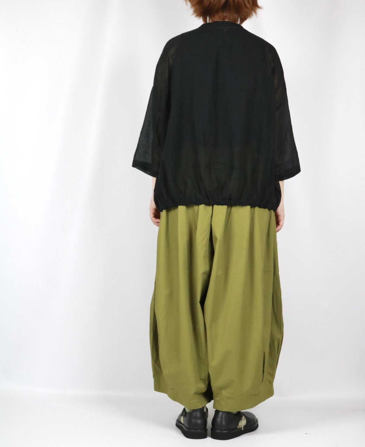 画像12: nachukara  ライトツイル ラウンド キュロット  4色 (12)