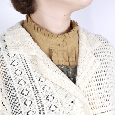 画像3: tumugu:  クロシェレース ジャケット 2色