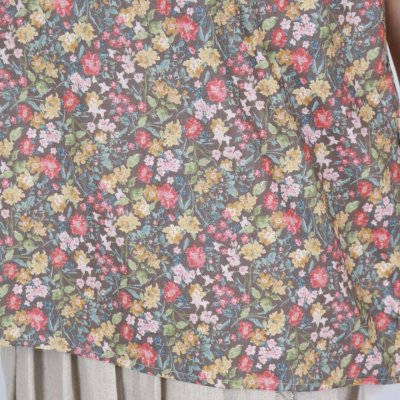 画像2: DIARIES FLOWER BACK GATHER SLEEVELESS 3色
