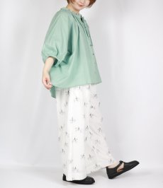 画像18: LUEUF FRILL NECK SHIRT 3色 (18)