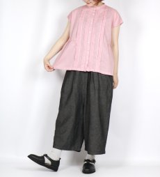 画像10: tukuroi  コットンリネン サルエルパンツ 2色 (10)