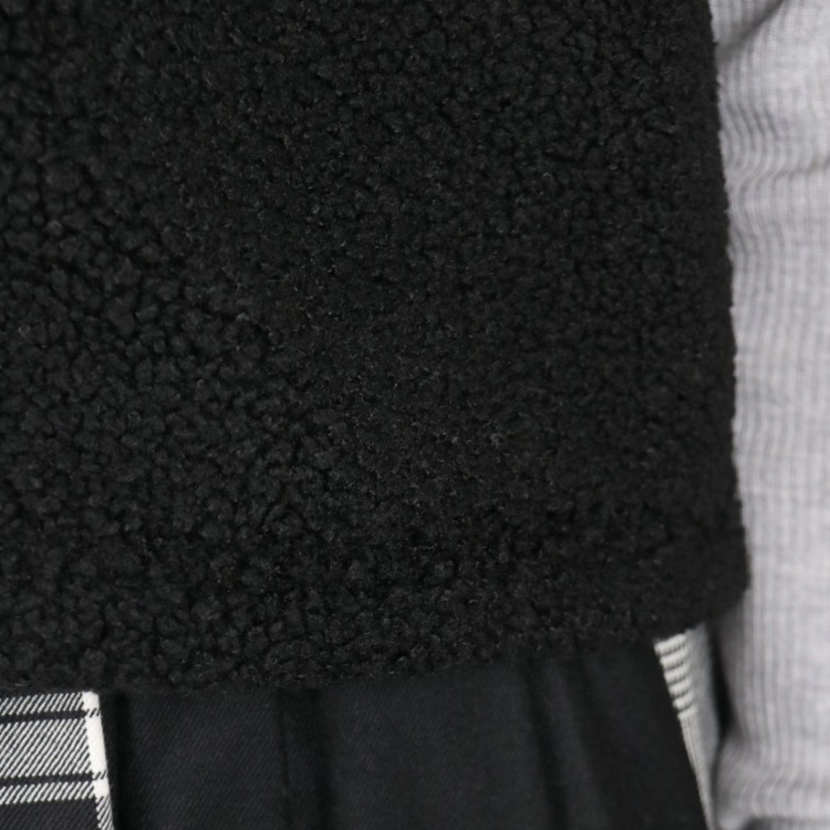 画像23: NARU   もこもこプードルパイル ショートベスト  3色 (23)