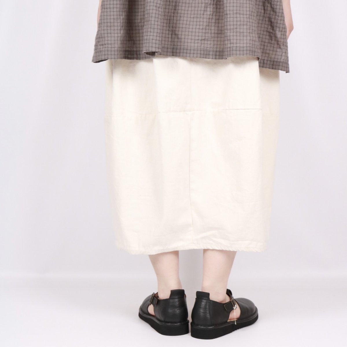 画像34: NARU 8オンスムラデニムエッグスカート 4色 (34)