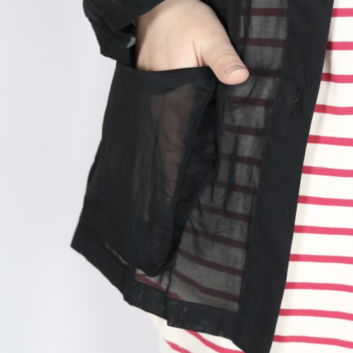 画像11: 20%OFF SALE!  LABORATORY マスキュリンシャツ 3色 (11)