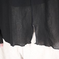 画像22: tumugu: コットンチュールハイネックロングTシャツ 3色 (22)