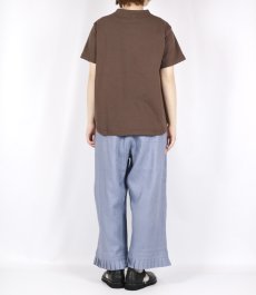 画像7: tumugu:ラフィ天竺 プリントTシャツ(アルファベット) 4色 (7)