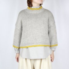 画像24: ROBE de PEAU JOU JOUボトルネックニット　3色 (24)