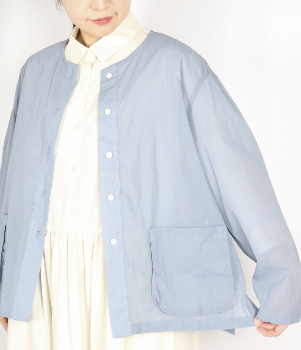 画像25: 20%OFF SALE!  LABORATORY マスキュリンシャツ 3色 (25)