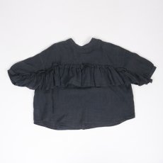 画像41: tumugu: 細番手リネン2wayブラウス 3色 (41)