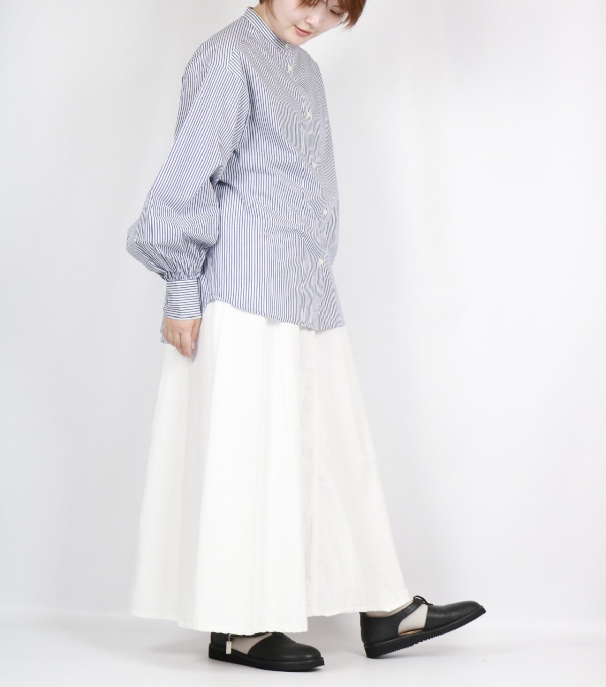 画像21: NARU ８ozムラデニムノッポスカート　4色 (21)