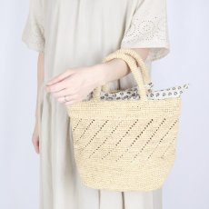 画像1: maison de soil　RAFFIA M BAG (COMBI)　10色 (1)