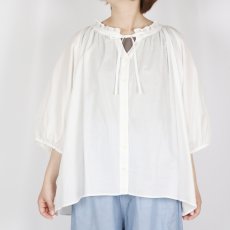画像25: LUEUF FRILL NECK SHIRT 3色 (25)