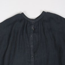 画像42: tumugu: 細番手リネン2wayブラウス 3色 (42)