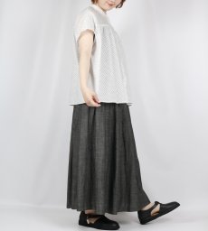 画像23: DIARIES   DOT GATHER BLOUSE  2色 (23)