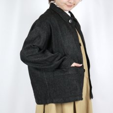 画像13: LABORATORY　ネップデニム フレンチワークジャケット　2色 (13)