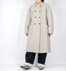 画像34: Vent d'ouest ウールソフト圧縮ノーカラーコート 4色 (34)