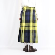 画像23: O'neil of dublin IRISH LINEN LOW WAIST PLEATS WRAP SKIRT LENGTH 80cm (WITH PIN) 2色 (23)