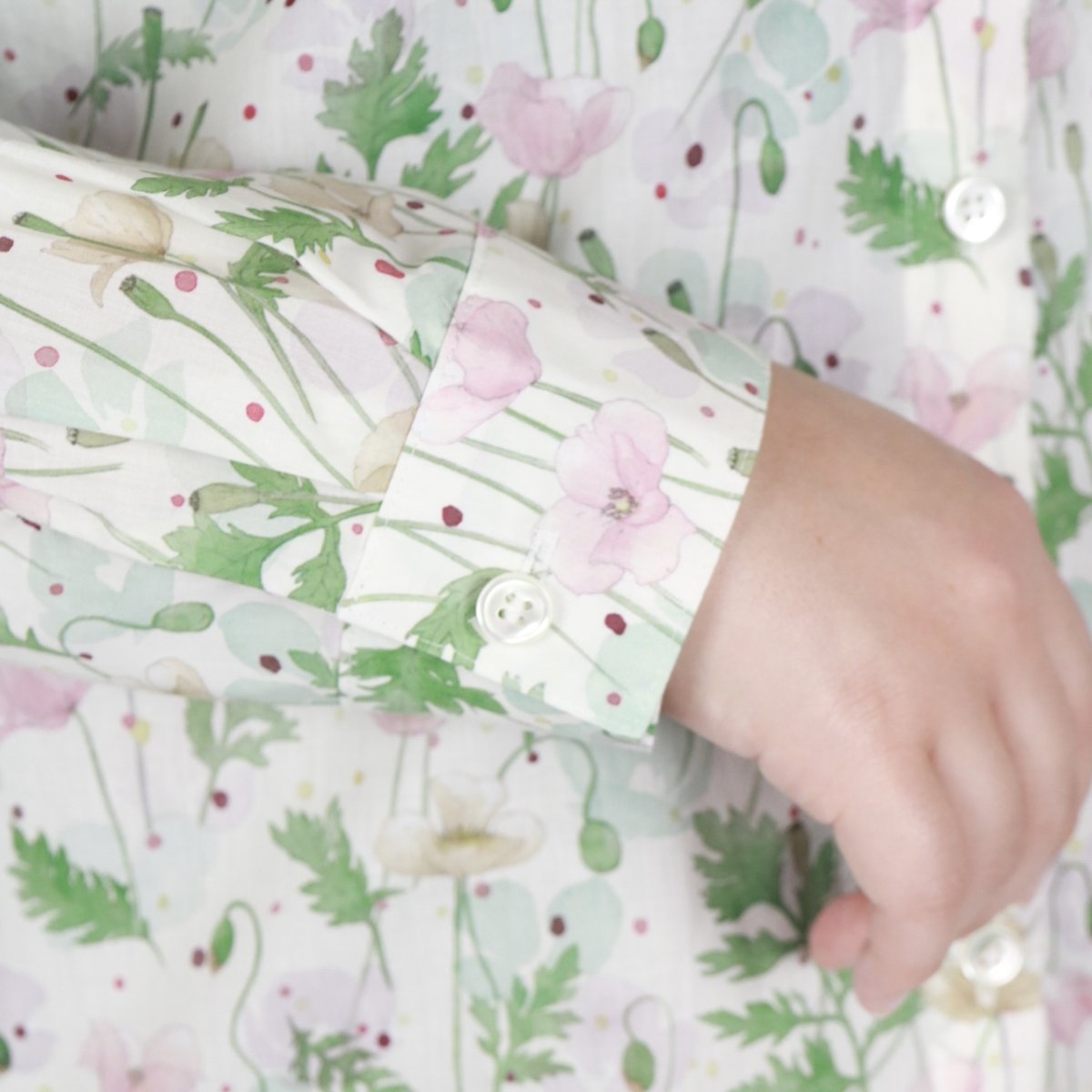 画像9: Crespi リバティタナローン ブラウス 3色 (9)