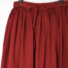 画像18: maison de soil PLAIN COTTON SILK RAJASTHAN TUCK GATHERED SKIRT WITH LINING 2SIZE (18)