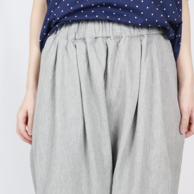 画像1: DIARIES   WIDE TAPERED PANTS   GRAY