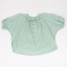 画像36: LUEUF FRILL NECK SHIRT 3色 (36)