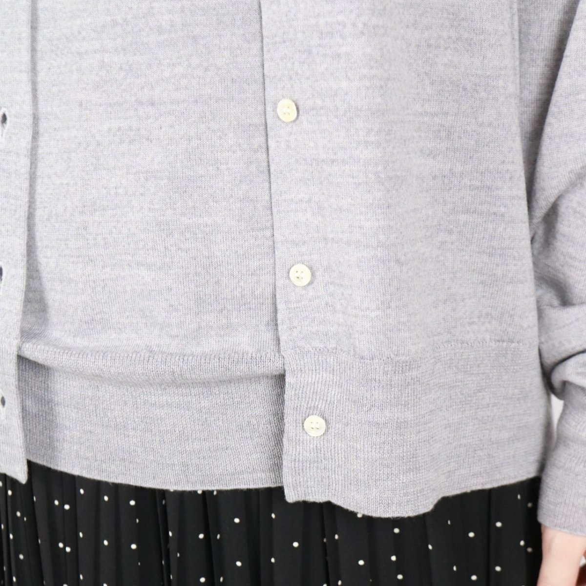 画像17: Vent d'ouest　BIELLA YARN クルーカーディガン 2色 (17)