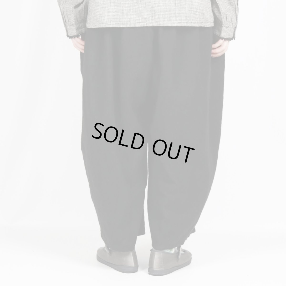 画像22: ROBE de PEAU　Camille ウールタックパンツ　3色 (22)