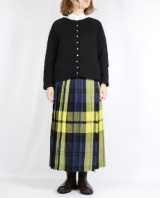 画像32: O'neil of dublin IRISH LINEN LOW WAIST PLEATS WRAP SKIRT LENGTH 80cm (WITH PIN) 2色 (32)