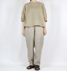 画像33: maison de soil  LINEN TWILL EASY TAPERED PANTS 3色　2サイズ (33)