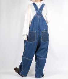 画像7: tumugu: 10ozデニムサロペット FADE BLUE (7)