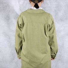 画像15: nachukara オックス製品洗いシャツワンピース 2色 (15)