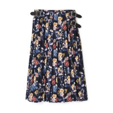 画像17: Oneil of Dublin LIBERTY LOW WAIST PLEATS WRAP SKIRT LENGTH 80cm (17)