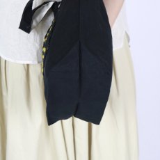 画像16: pot and tea　リネン小花刺繡バッグ　2色 (16)