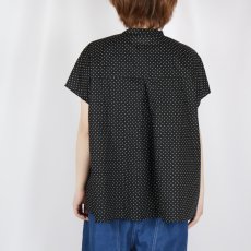 画像4: DIARIES   DOT GATHER BLOUSE  2色 (4)