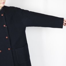 画像17: Vent d'ouest ウールソフト圧縮ノーカラーコート 4色 (17)