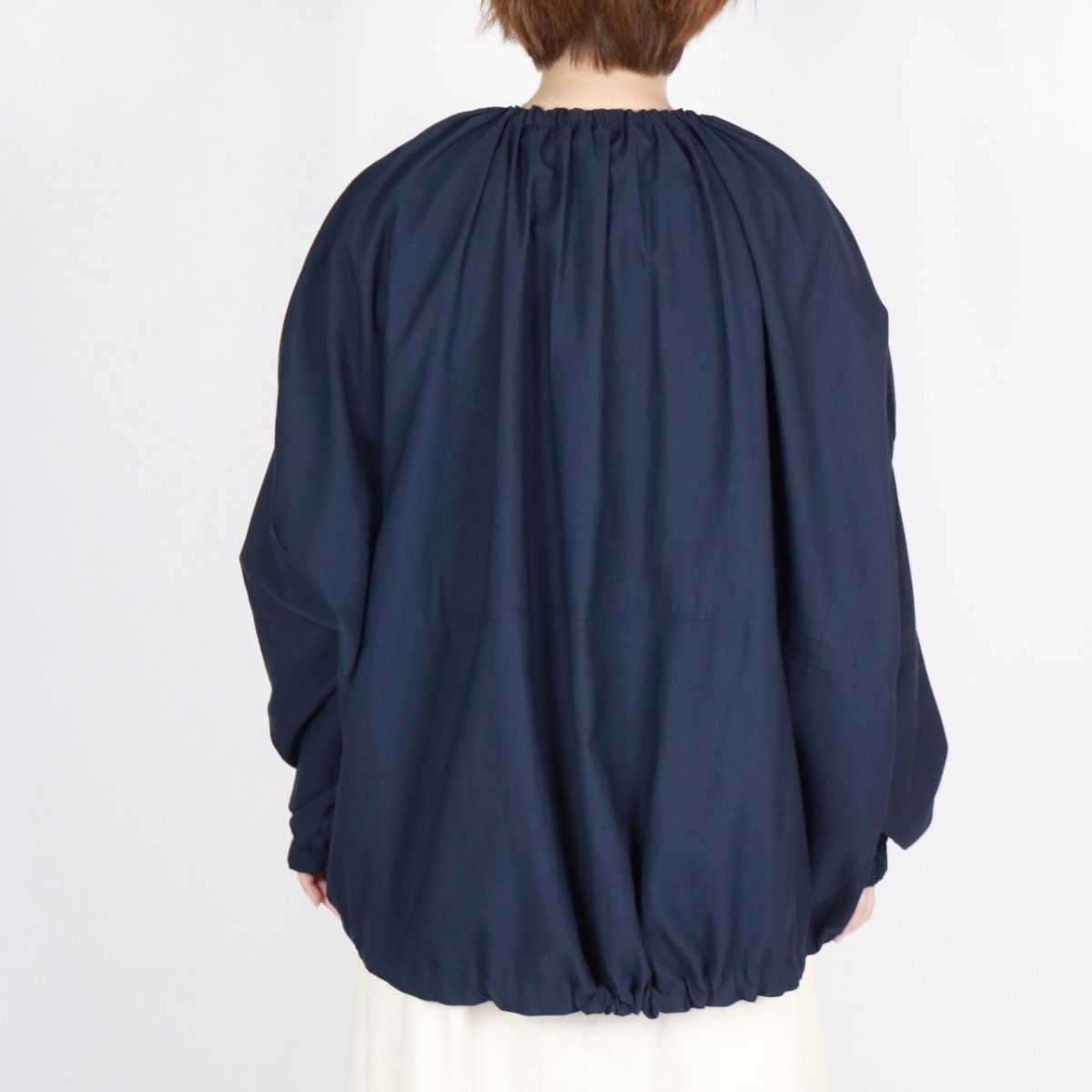 画像32: LUEUF　ギャザーネック ワイドブルゾン　2色 (32)