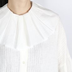 画像8: MAGALI 　ストライプリネン・アンティークカラー・ブラウス　2色 (8)