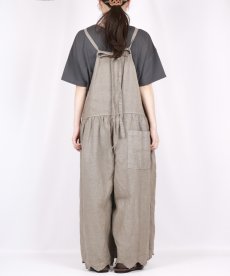 画像4: Gauze# スカラップレースTRAVAILサロペット 2色 (4)