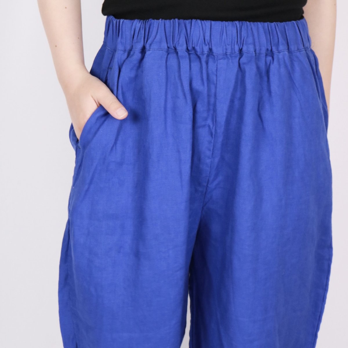 画像5: NARU フレンチリネンエッグパンツ 2色 (5)