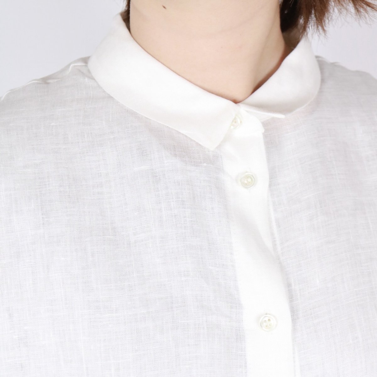 画像34: nachukara リネンポプリンシャツカラーブラウス 3色 (34)