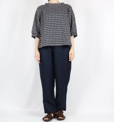 画像9: maison de soil  LINEN TWILL EASY TAPERED PANTS 3色　2サイズ (9)