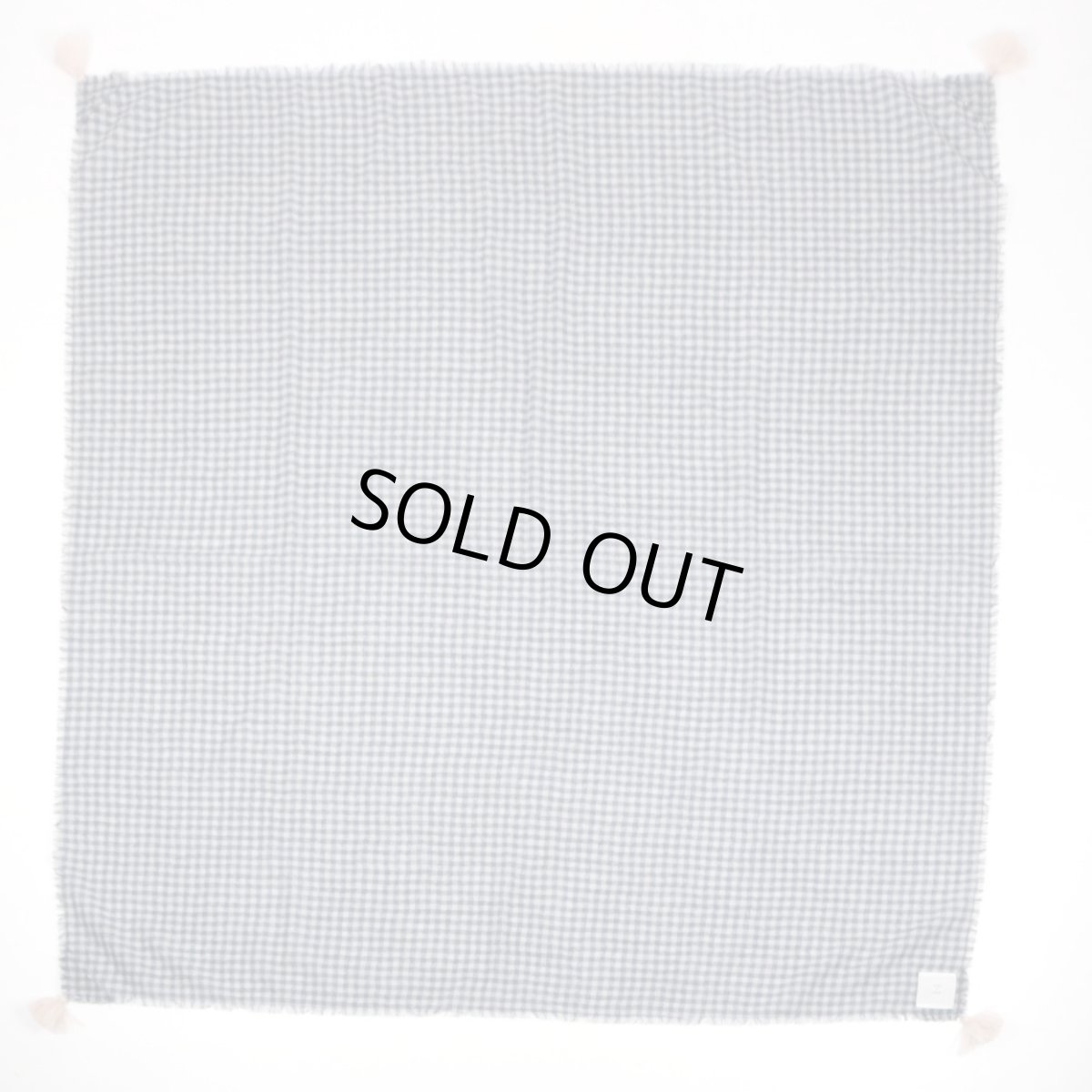 画像10: ROBE de PEAU  WOOL GAUZE TASSEL STOLE (10)